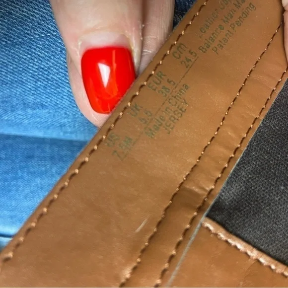 NATURALIZER Tall LEATHER Brown Boots Women Shoe Size 7.5 - Picture 5 of 7